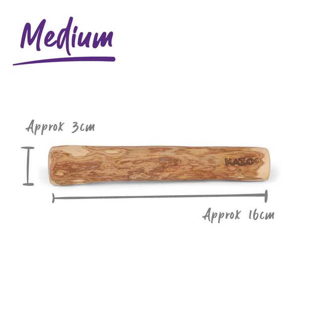 Kazoo Coffee Wood Dog Chew Medium
