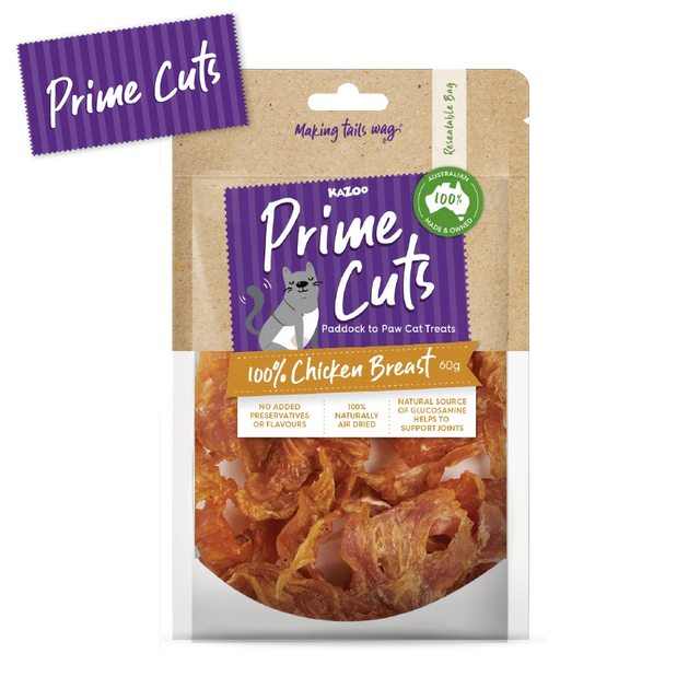 PRIME CUTS Cats - CHICKEN BREAST - 60g