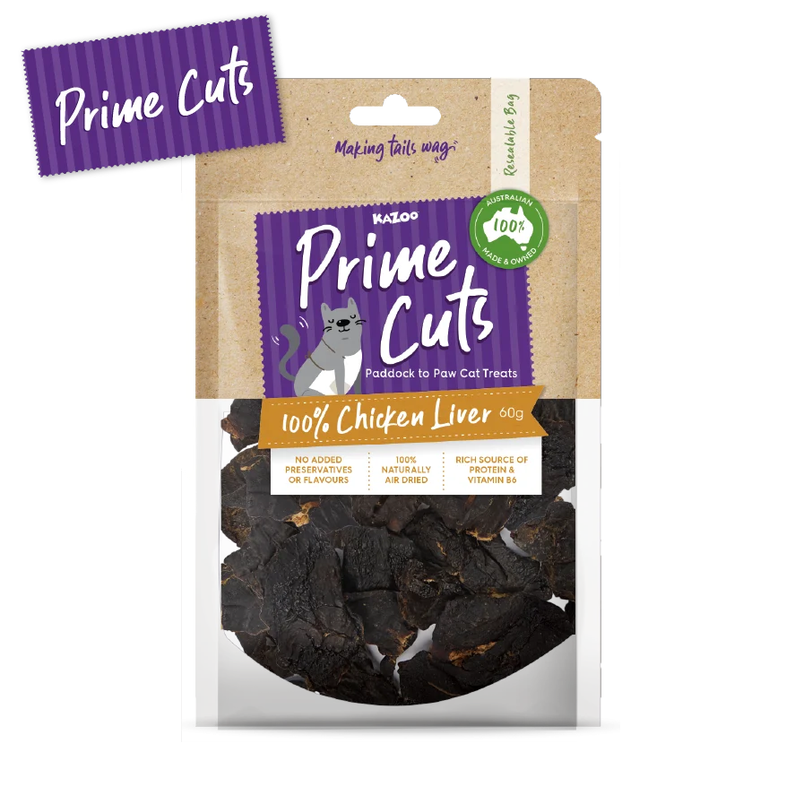 PRIME CUTS Cats - CHICKEN LIVER - 60g