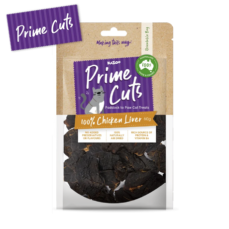 PRIME CUTS Cats - CHICKEN LIVER - 60g