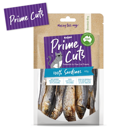 PRIME CUTS Cats - Sardines - 60g