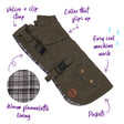 KAZOO Aussie Oilskin Coat - Olive XL