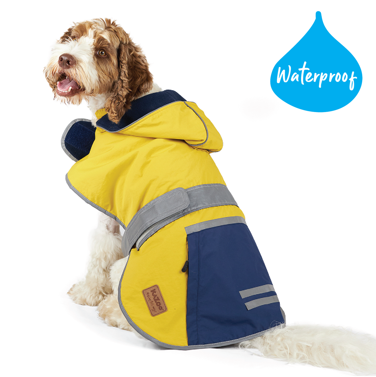 Kazoo Cosy Rain Coat Mustard XL 66cm