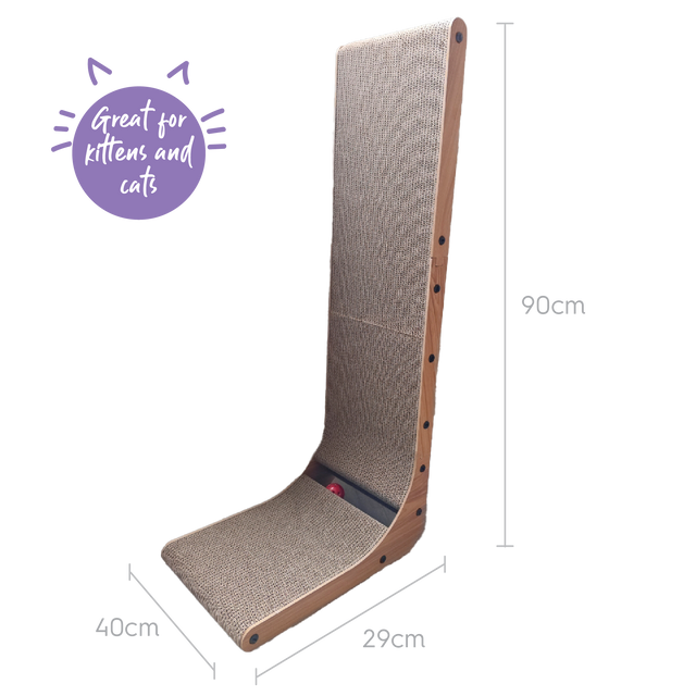 KAZOO WALL & BALL VERTICAL SCRATCH PAD