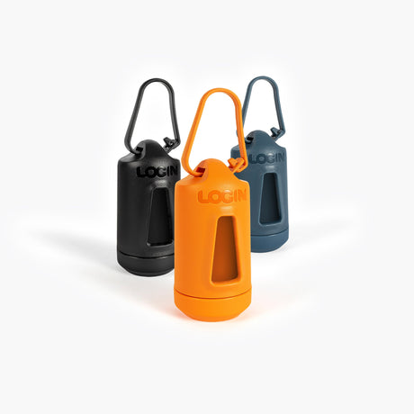 LOGIN BIOHYBRID POOP BAG HOLDER BLACK