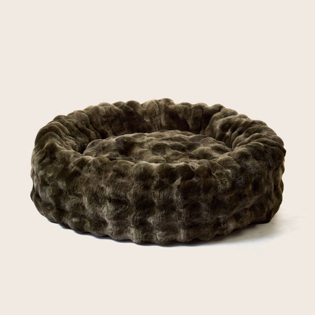 Snooza Bubble Cuddler Dog Bed Olive Small