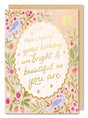 Meraki Sundancer Sun Birthday Card
