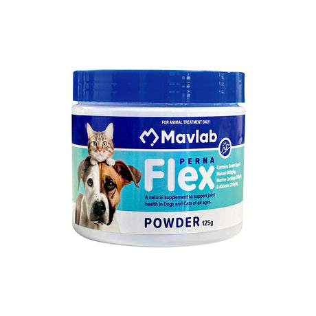 Mavlab PernaFlex Joint Powder for Dogs & Cats 125g