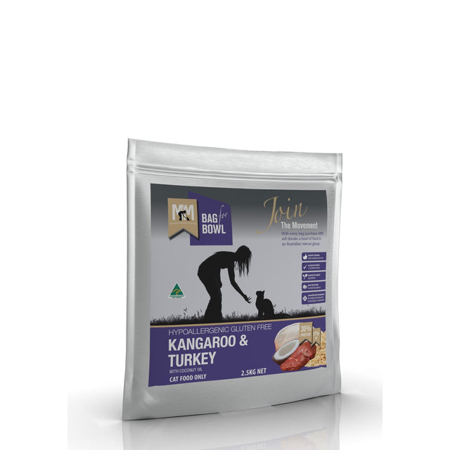 Meals for Meows Kangaroo & Turkey 2.5kg