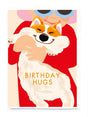 Noi Corgi Birthday Hugs Card