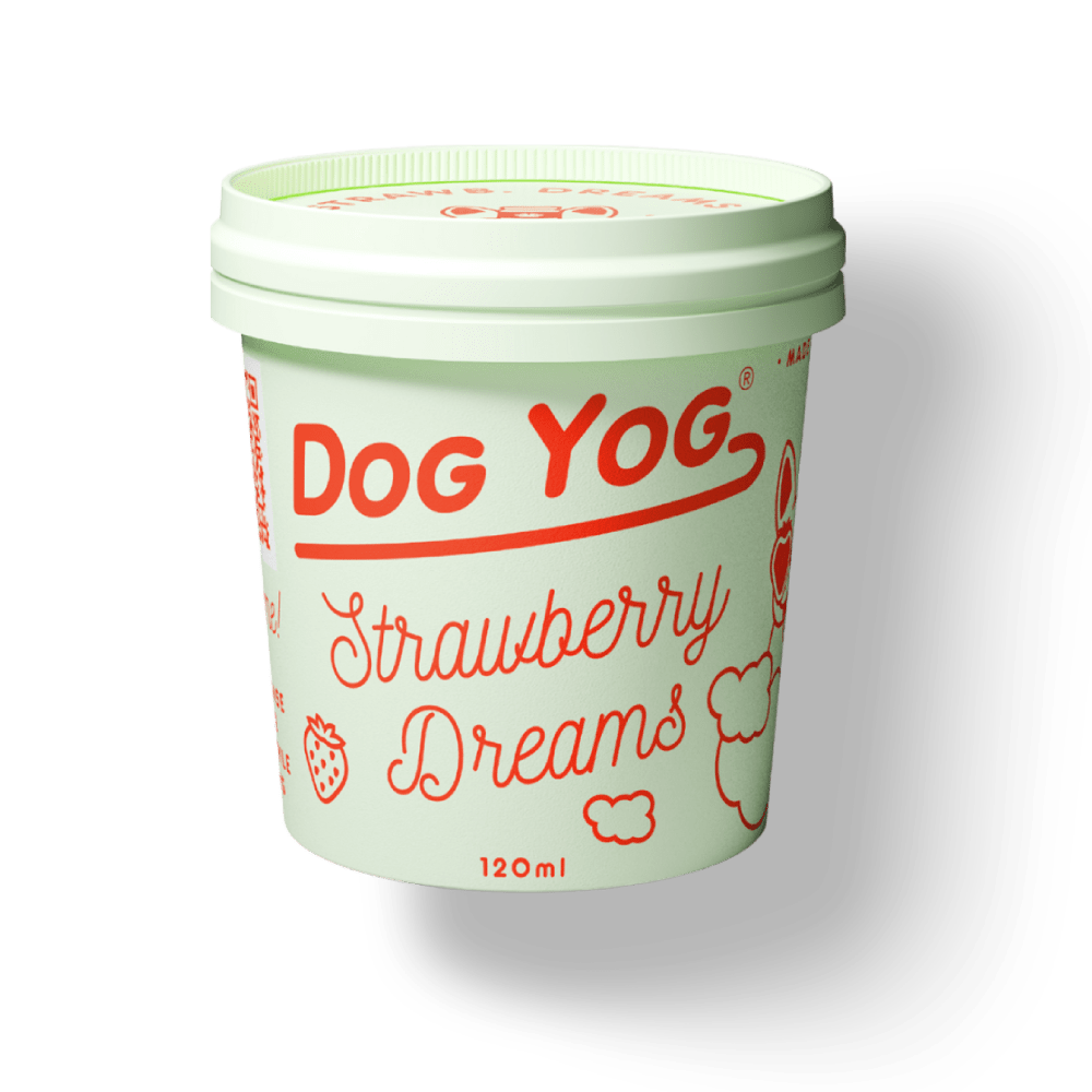 Dog Yog Strawberry Dreams Probiotic Dog Ice Cream 120ml