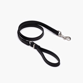 EZYDOG LEATHER LEAD BLACK