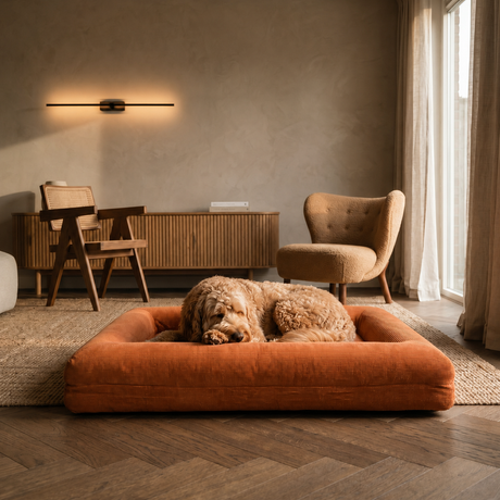 Doggy Snooze The Original Dog Bed Orange