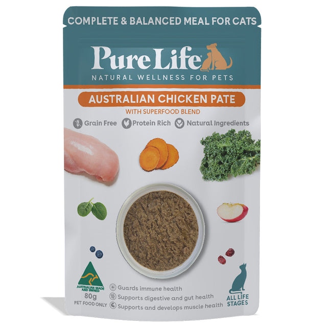 PureLife Chicken Pate Wet Cat Food