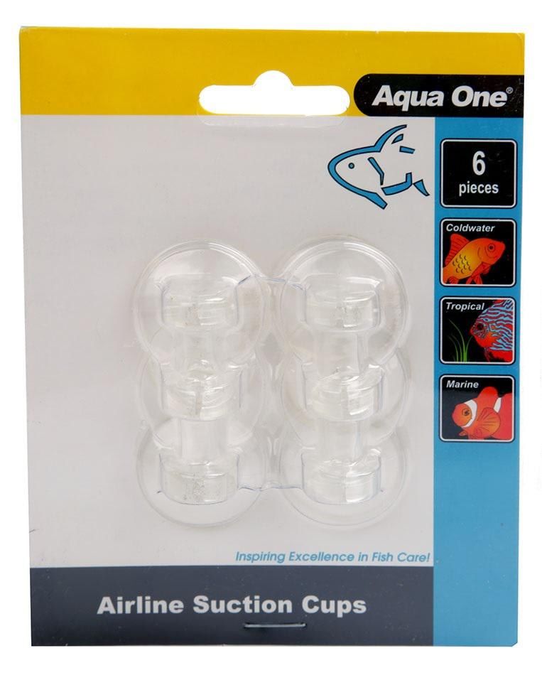 Aqua One Airline Suction Cups 6 Pack