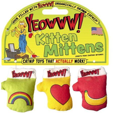 Yeowww! Kitten Mittens 3 Pack
