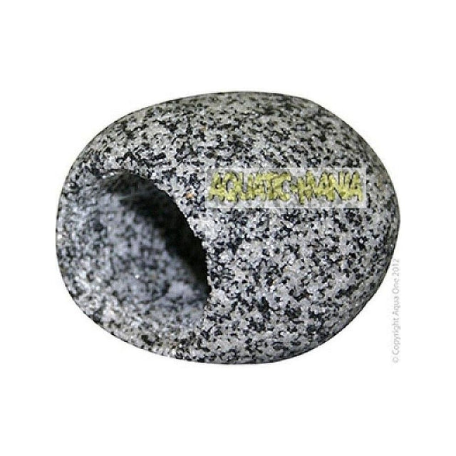 Aqua One Round Granite Cave Ornament Large