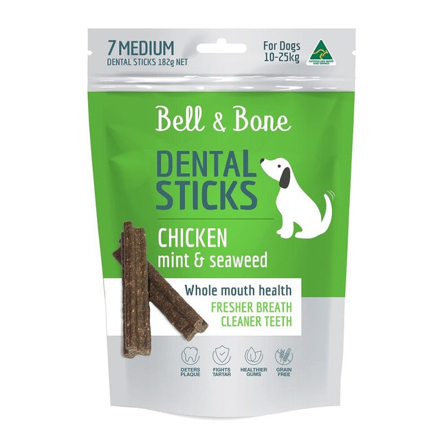 Bell & Bone Dental Sticks Chicken Medium