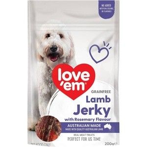 Love'em Lamb & Rosemary Jerky 200g