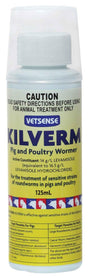 Vetsense Kilverm Poultry Wormer 125ml