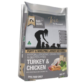 MEALS FOR MUTTS PUPPY GF TURK & CHICKEN 9KG