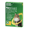 NexGard Spectra Spot-On for Cats 2.5-7.5kg 3 Pack
