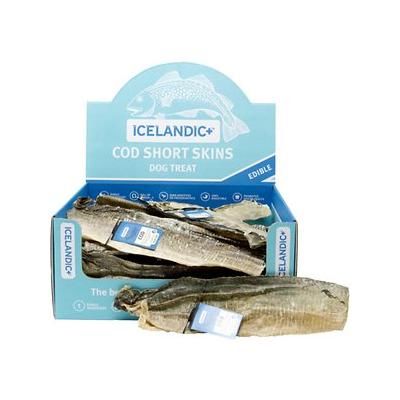 Icelandic+ Cod Skin Strip Short Dog Treat