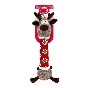 KONG Holiday Shakers Luvs Reindeer Dog Toy Medium