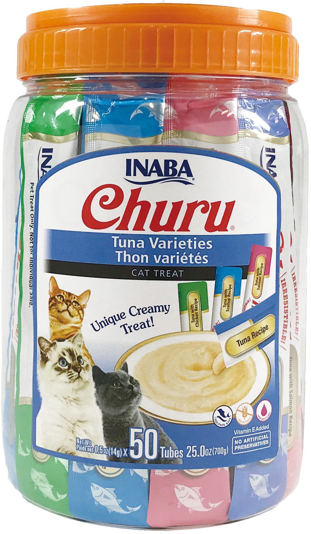 Inaba Churu Tuna Varieties Cat Treats Bulk Pack