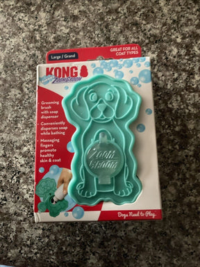 KONG Zoom Groom Bubbles Large