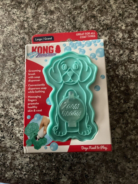 KONG Zoom Groom Bubbles Large