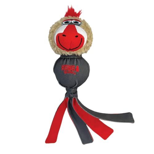 KONG Wubba Zoo Mandrill Dog Toy Large