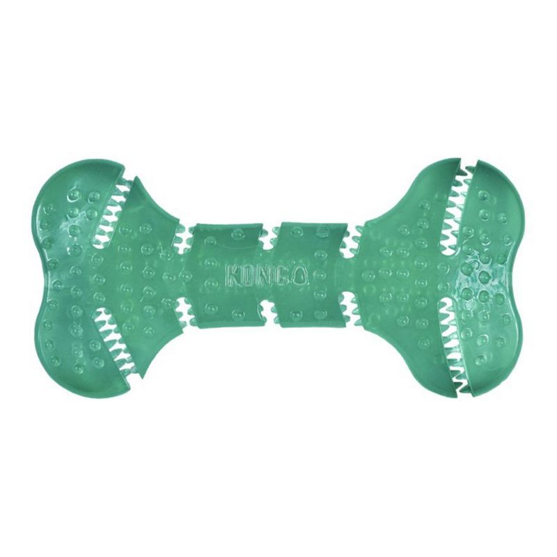 KONG Squeezz Dental Bone Dog Toy
