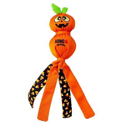 KONG Halloween Wubba Ballistic Pumpkin Dog Toy Large