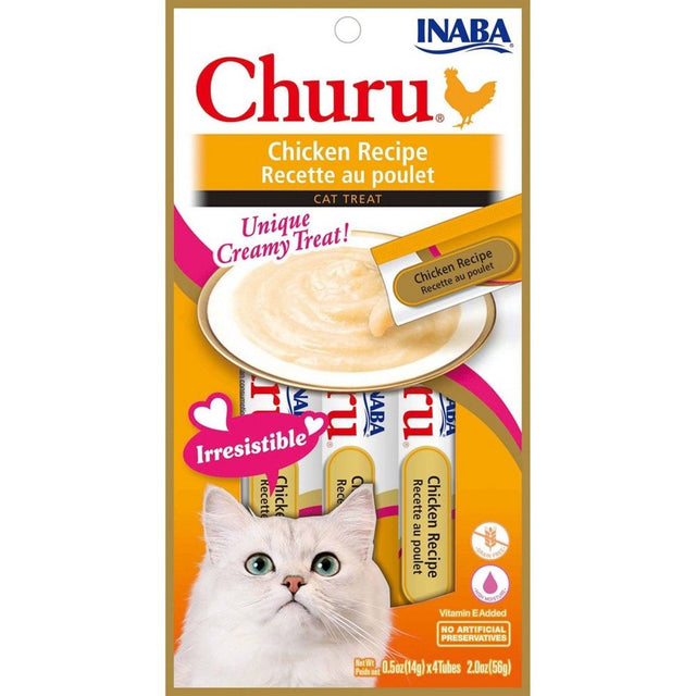 Inaba Churu Chicken Cat Treats 4 Pack