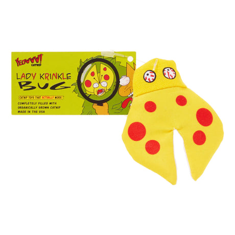 Yeowww! Ladybug Catnip Toy