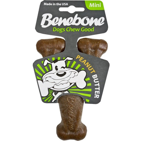 Benebone Wishbone Peanut Butter Dog Chew Small