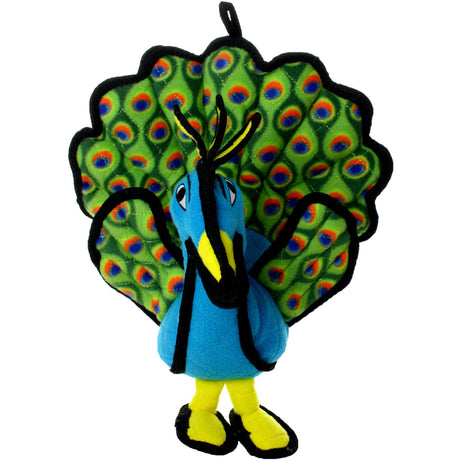 Tuffy Zoo Peacock Dog Toy