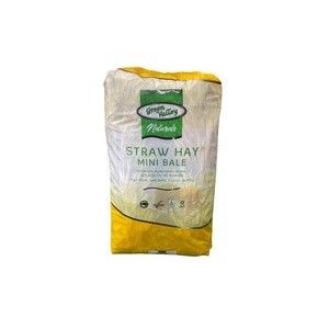 Green Valley Naturals Straw Hay Mini Bale 22L