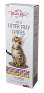 Trouble & Trix Litter Liners Large 15 Pack