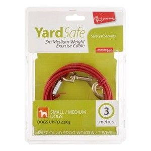 Yours Droolly Dog Tie Out Cable 9m