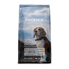 Phoenix Grain Free Turkey, Duck & Chicken Adult Dry Dog Food 13kg