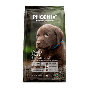 Phoenix Grain Free Ocean Fish & Barramundi Large Breed Puppy Dry Dog Food 13kg