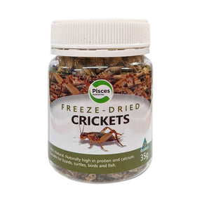 Pisces Freeze Dried Crickets 35g