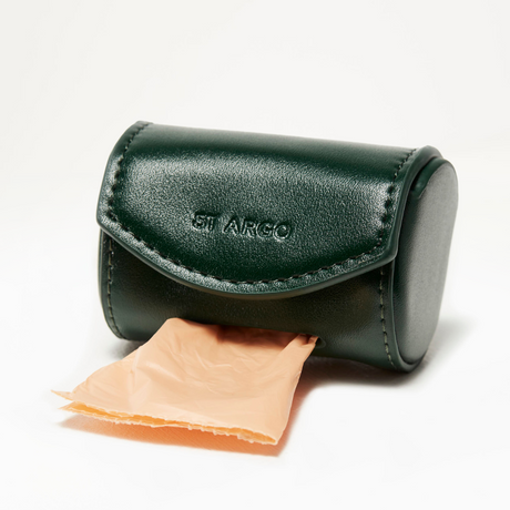 ST ARGO Poop Bag Holder - Bottle Green