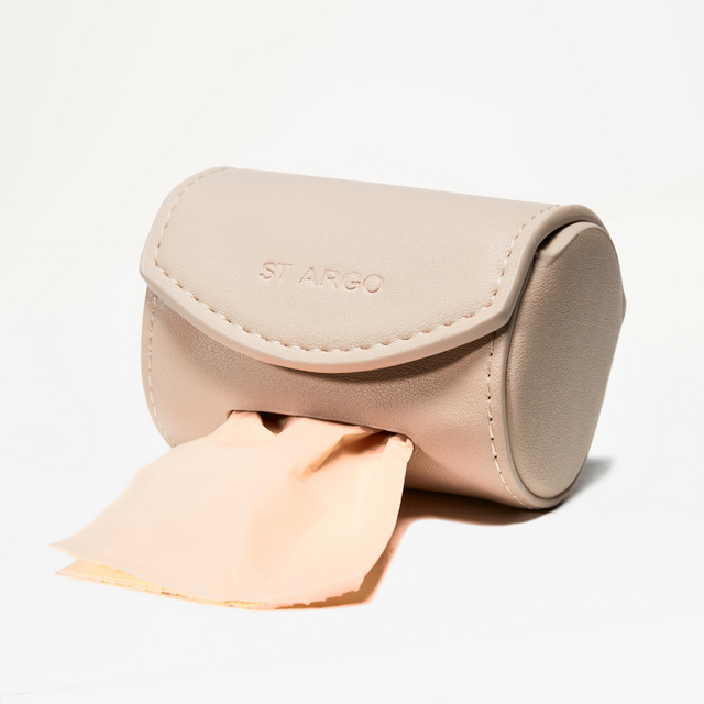ST ARGO Poop Bag Holder - Cream