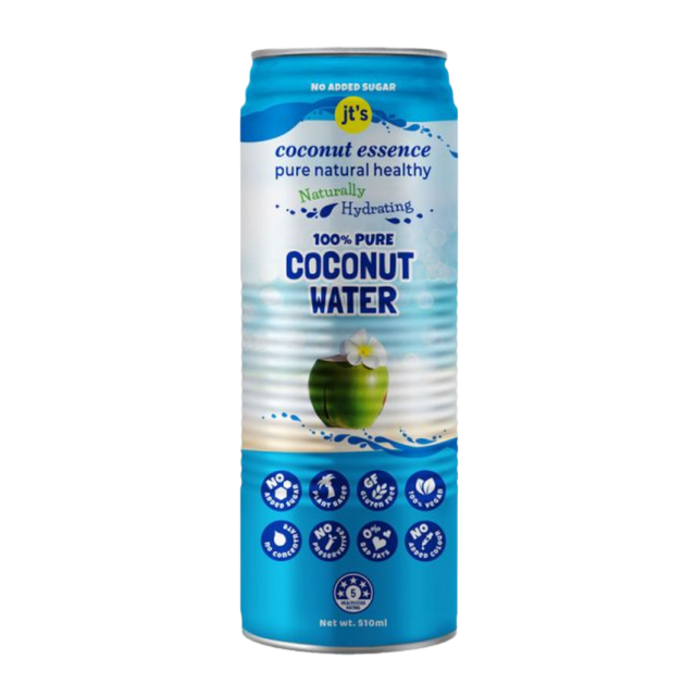 JT's Pure Coconut Water 510ml