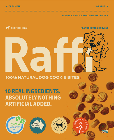 Raffi Bites Mini Dog Cookies 70g