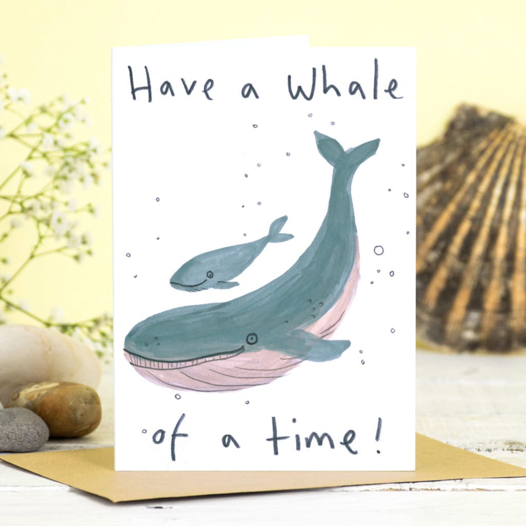 Jo Clark Have a Whale of a Time Card