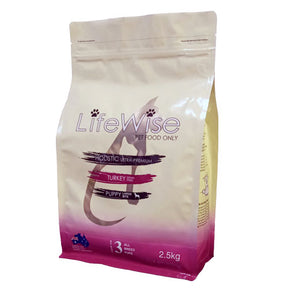 LifeWise Puppy Turkey Stage 3 Small Bites 2.5kg